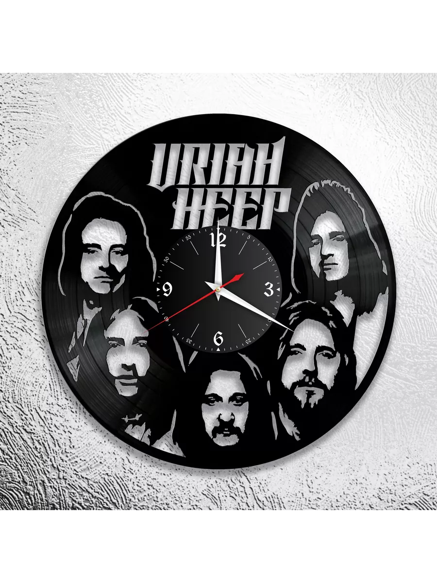 Настенные часы с группой Uriah Heep, Юрайя хип