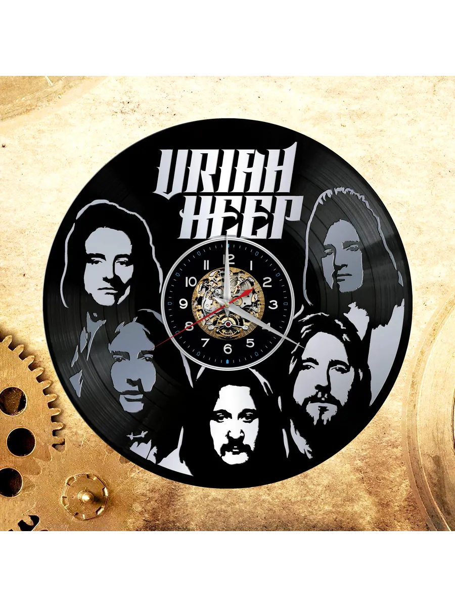 Настенные часы с группой Uriah Heep, Юрайя хип