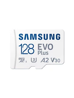 Карта памяти Самсунг MicroSD Evo Plus 128GB, 160МБ с