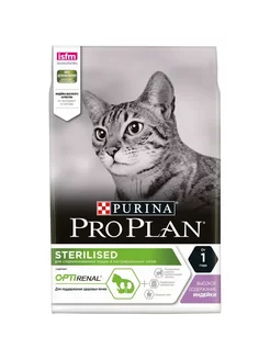 Корм ProPlan для котов индейка 3кг х 4шт