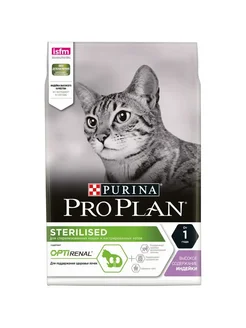 Корм ProPlan для котов индейка 3кг х 2шт