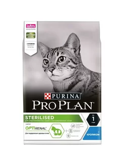 Корм ProPlan для котов 1+ кролик 3кгх4шт