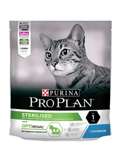 Корм ProPlan для котов кролик 400г х 8шт