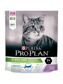 Корм ProPlan для кошек индейка 400г х8шт