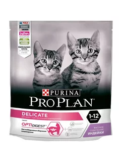 Корм ProPlan для котят индейка 400г х8шт