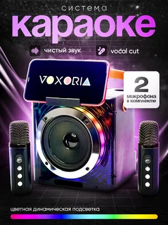 Караоке система с двумя микрофонами VOXORIA 265069333 купить за 3 275 ₽ в интернет-магазине Wildberries