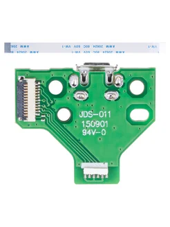 Шлейф для DualShock 4 JDS-010, JDS-011 плата зарядки