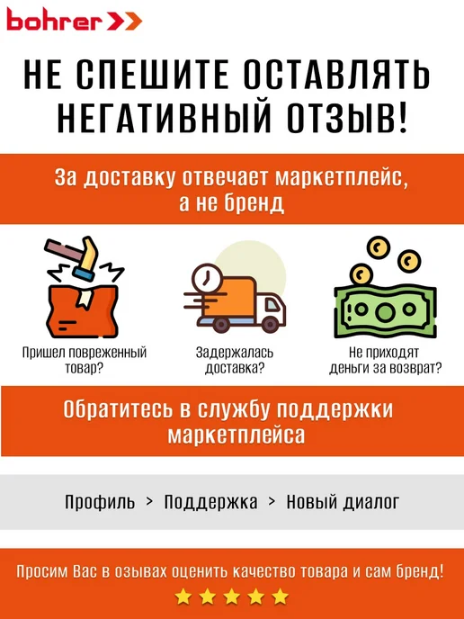Bohrer Струбцина быстрозажимная, вариант, фото 7