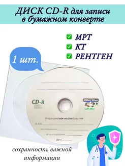 Диск CD-R для записи в бумажном конверте, 1 шт IQTEQ 265166232 купить за 145 ₽ в интернет-магазине Wildberries