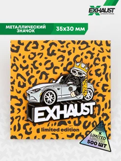 Значок металлический пин BRB Miata LMTD