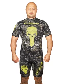 Майка SKULL TACTICAL CAMO 2.5 мм, короткие