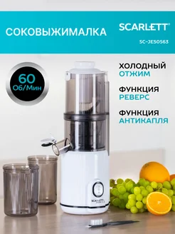 Соковыжималка шнековая SC-JE50S63