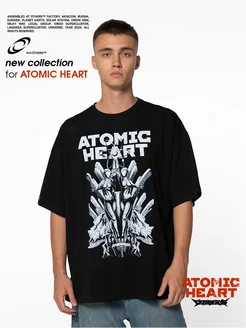 Футболка оверсайз с принтом Atomic Heart Others 265245680 купить за 2 697 ₽ в интернет-магазине Wildberries