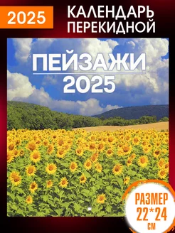 Перекидной Настенный Календарь 2025 год Пейзажи