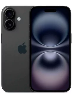 Смартфон iPhone 16 256GB Black Черный Apple 265283437 купить за 103 285 ₽ в интернет-магазине Wildberries