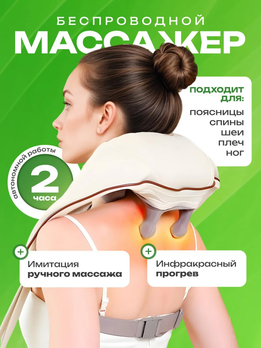 Массажер для спины шеи и...