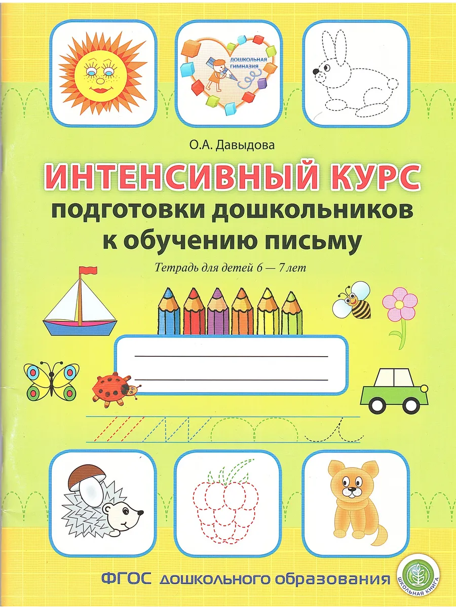 Интенсивный курс подготовки дошкольников Школьная книга