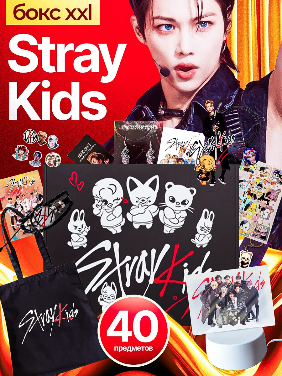 Подарочный набор k-pop Stray Kids