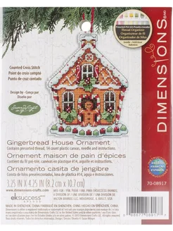 Набор для вышивания Dimensions Gingerbread House 08917 Dimensions 265494557 купить за 1 100 ₽ в интернет-магазине Wildberries