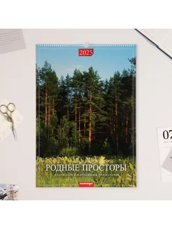 Перекидной календарь А2 "Родные просторы" 2025, 42х60 см Издательство «Каленарт» 265518287 купить за 644 ₽ в интернет-магазине Wildberries