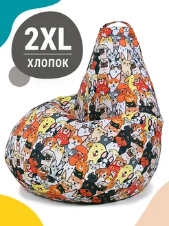 Кресло мешок груша XXL MyPuff жаккард, домашние любимцы MyPuff 265554248 купить за 4 367 ₽ в интернет-магазине Wildberries