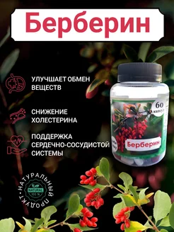 Берберин 500 мг ГрибыToday 265562143 купить за 306 ₽ в интернет-магазине Wildberries