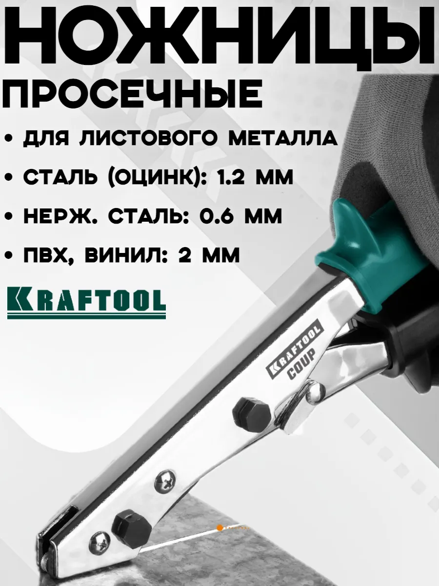 Ножницы по металлу, просечные