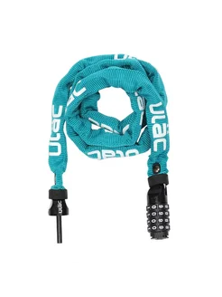 Велосипедный замок 52nd Street Steel Chain Lock Combo Teal