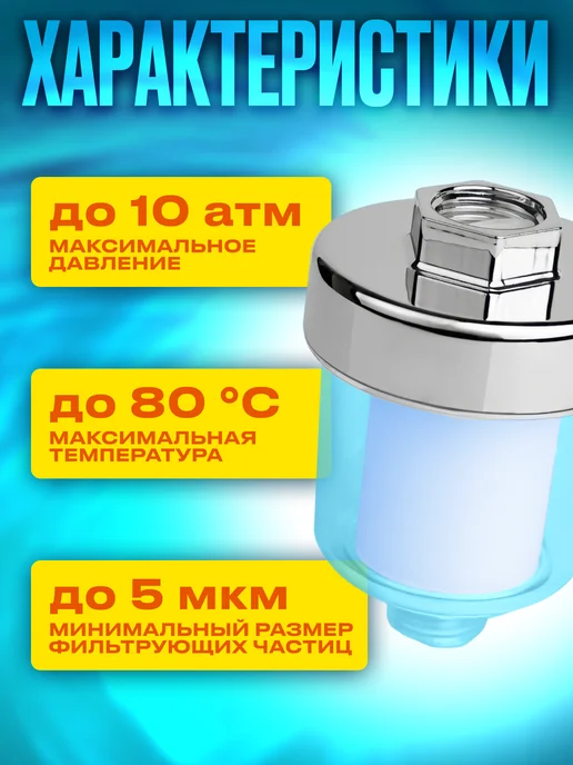FilterWave фильтр для душа от жесткости и ржавчины, вариант, фото 8