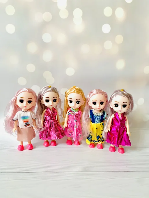 SONICHI Куклы игрушки для девочек 3 шт, 3 шт, фото 2