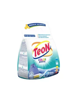 Стиральный порошок для цветного и белого белья 1,8кг Teon 265756016 купить за 292 ₽ в интернет‑магазине Wildberries