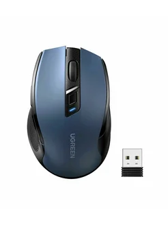 Мышка беспроводная MU006 Ergonomic Wireless Mouse 2.4 GHz BT UGREEN 265781891 купить за 1 039 ₽ в интернет-магазине Wildberries