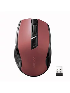 Мышка беспроводная MU006 Ergonomic Wireless Mouse 2.4 GHz BT UGREEN 265790334 купить за 1 026 ₽ в интернет-магазине Wildberries