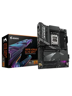 Материнская плата X870 AORUS ELITE WIFI7 AM5 AMD X870 ATX RT Gigabyte 265818703 купить за 32 094 ₽ в интернет-магазине Wildberries