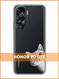 Прозрачный чехол на Honor 90 Lite Хонор 90 Лайт