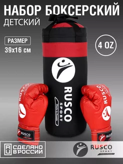 Груша боксерская с перчатками 4 OZ RuscoSport 265884311 купить за 1 626 ₽ в интернет-магазине Wildberries