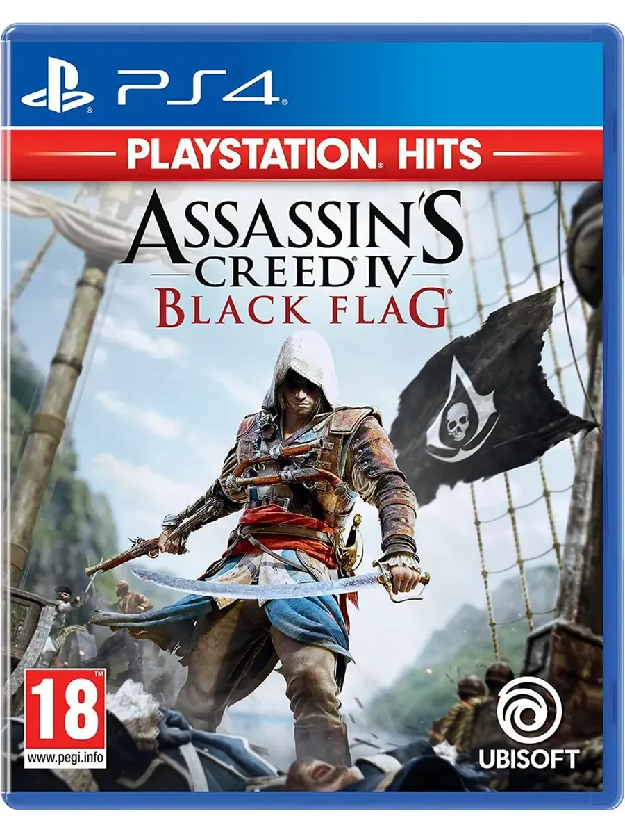 Assassin's Creed IV Black Flag Playstation Hit PS4 Рус.субт.