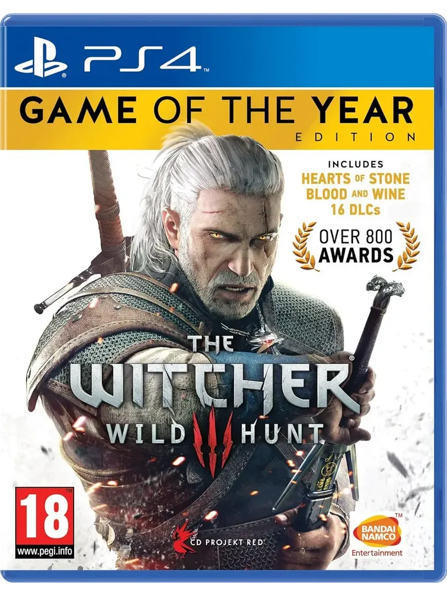 The Witcher III Wild Hunt Game of the Year для PS4 Рус. Суб.