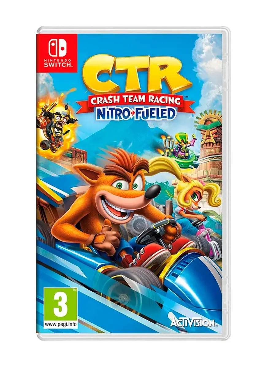 Crash Team Racing: Nitro Fueled для Switch (Англ. версия)