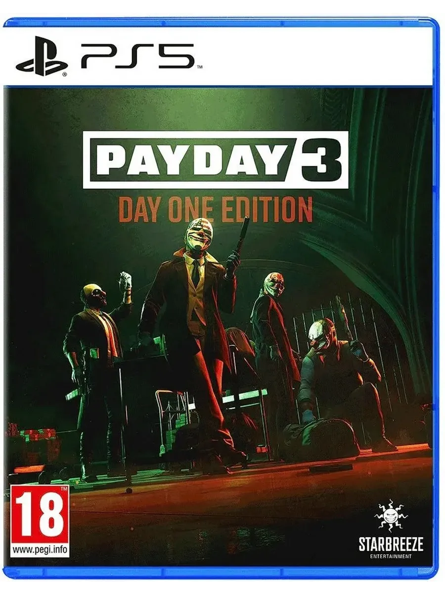 Payday 3 Day One Edition для PS5 (Русские субтитры)