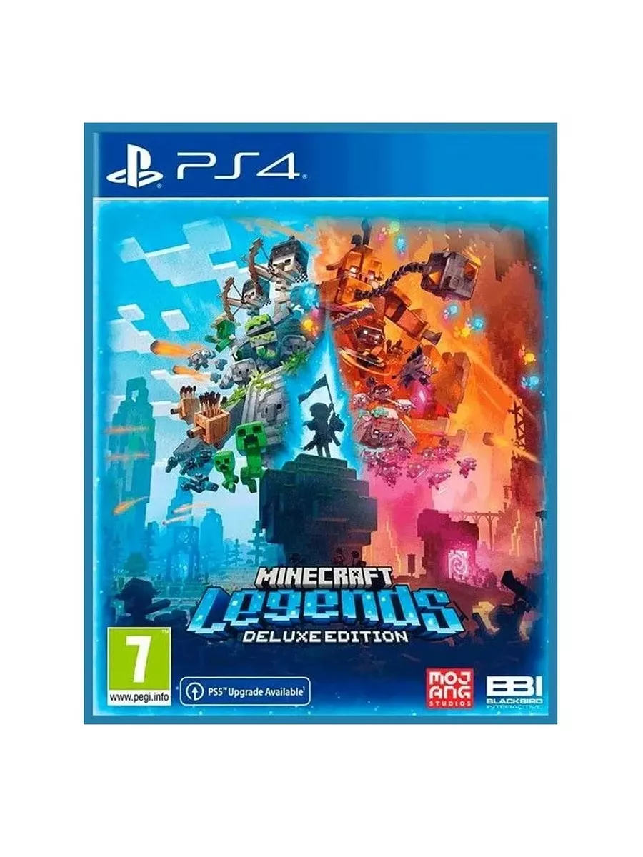 Minecraft Legends - Deluxe Edition для PS4 (Русская версия)
