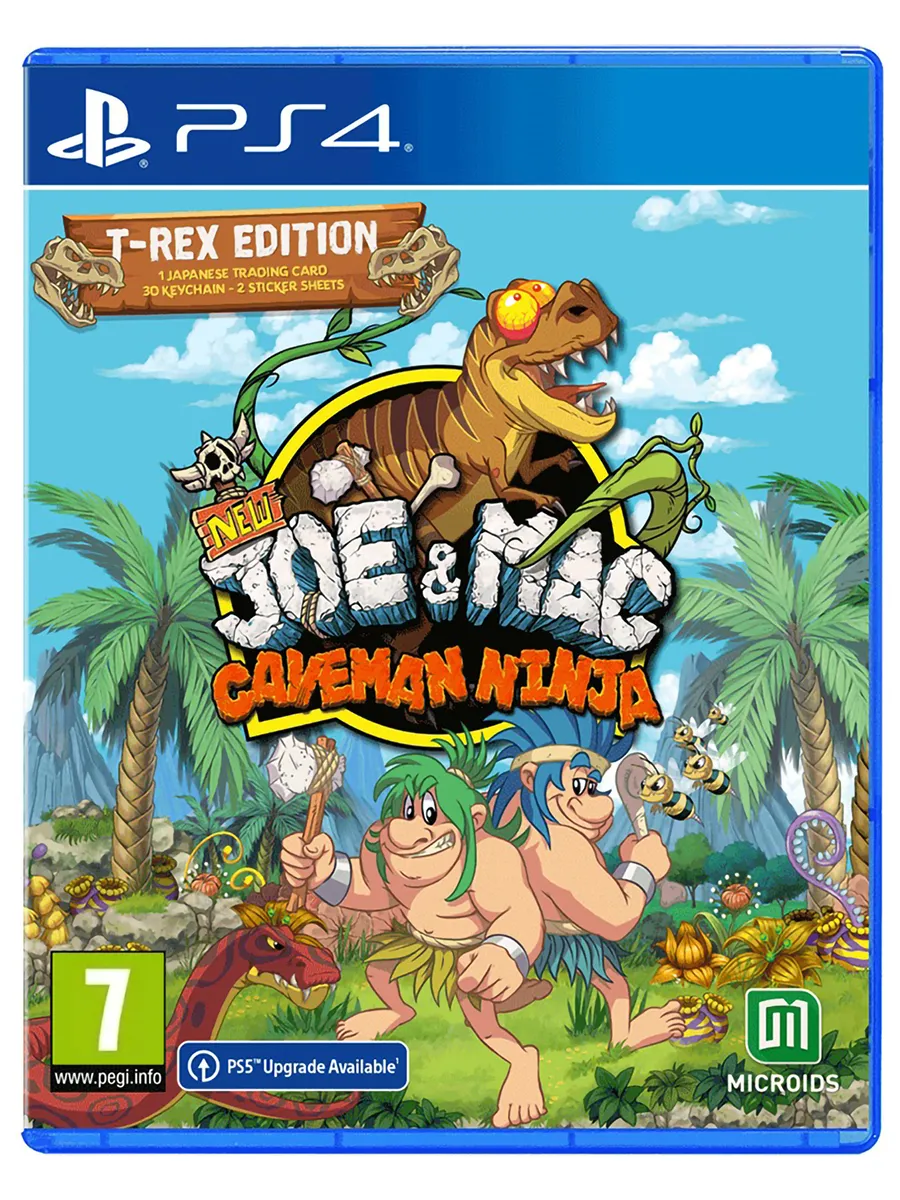 New Joe And Mac - Caveman Ninja для PS4 (Русские субтитры)
