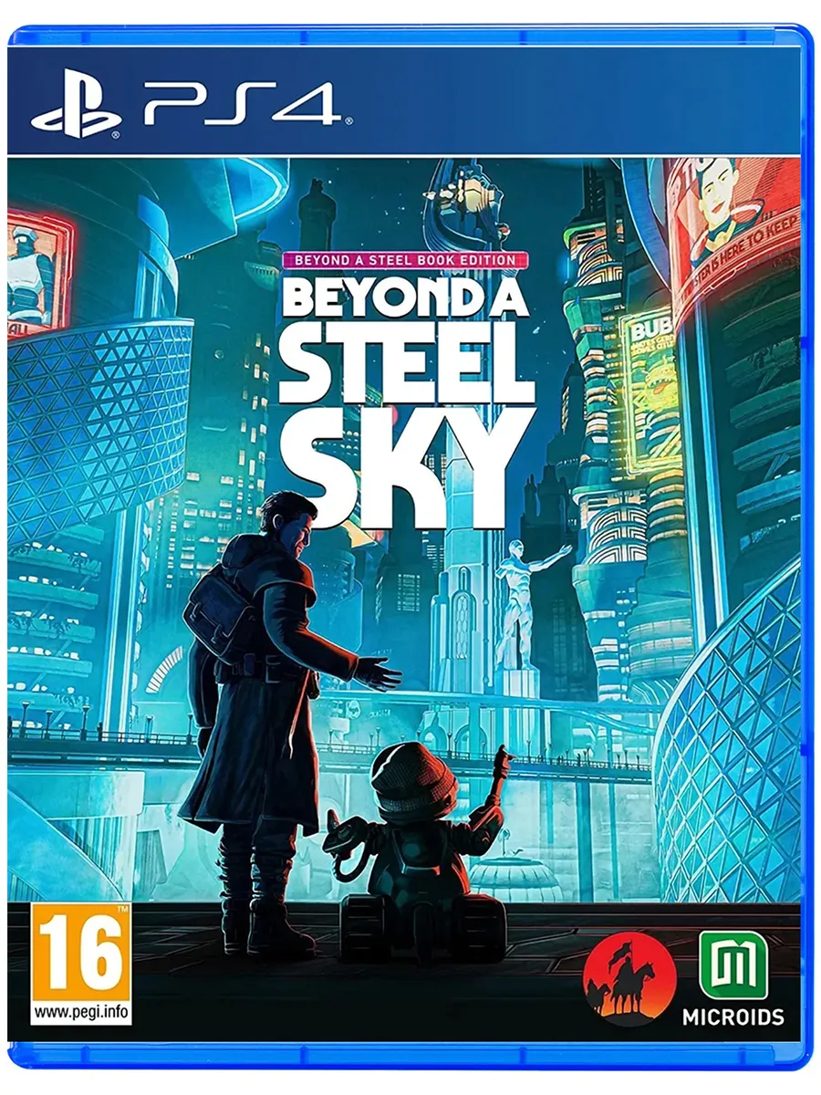 Beyond a Steel Sky - Steelbook Edition для PS4 Русские субт.