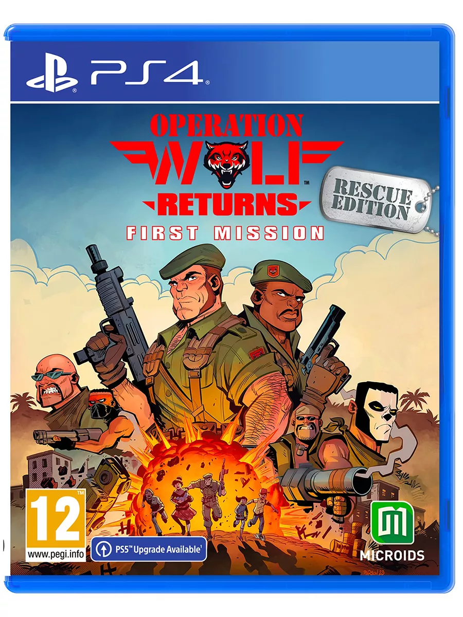 Operation Wolf Returns First Mission Rescue Edition PS4 Англ