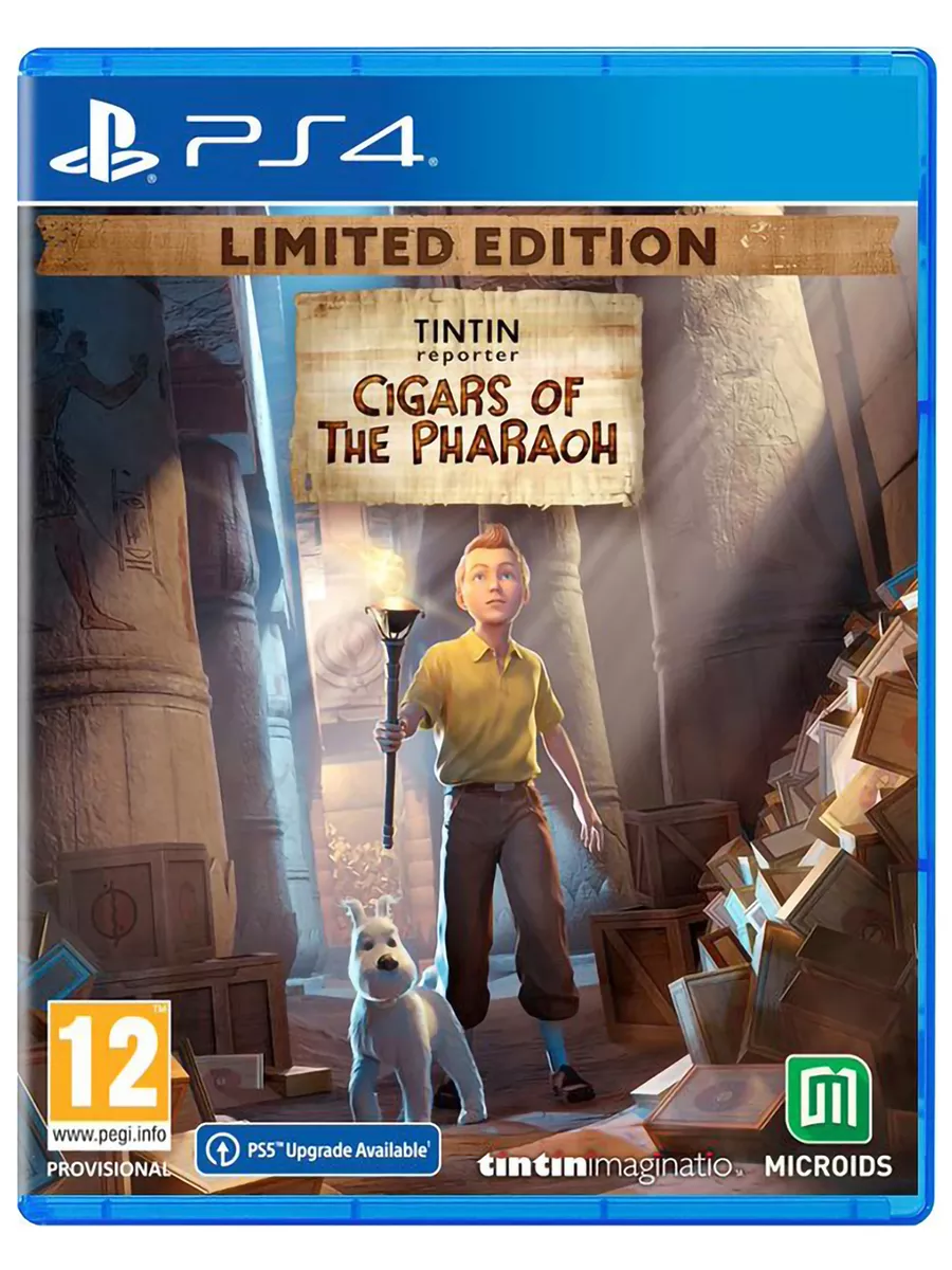 Tintin Reporter Cigars Of The Pharaon Limited Edit PS4 Русуб