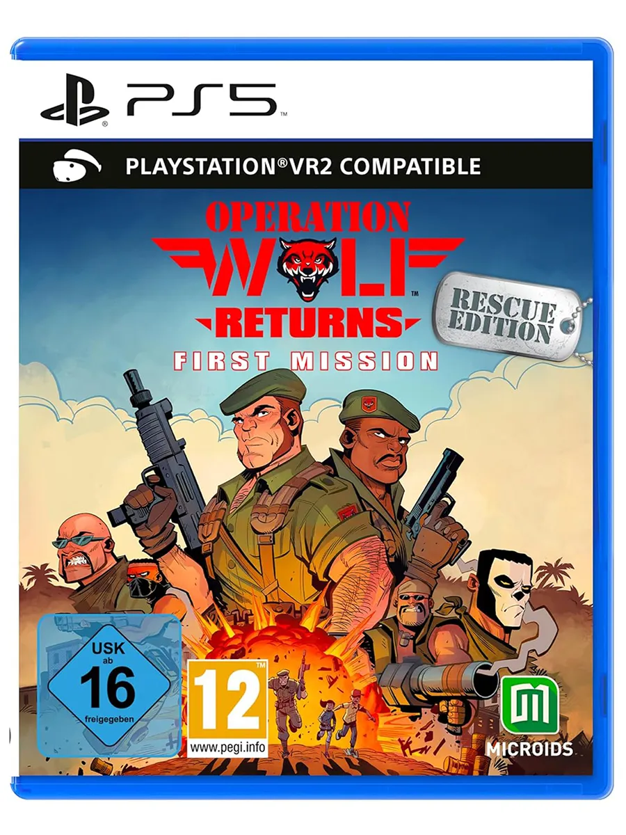 Operation Wolf Returns First Mission Rescue Edition PS5 Англ
