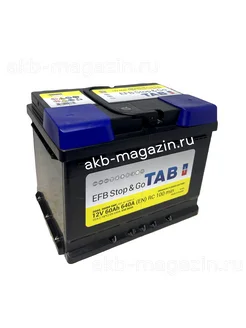 Автомобильный аккумулятор EFB Stop&Go 60 Ah обр. пол