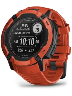 Умные часы Instinct 2X Solar 50мм, красные Garmin 266068084 купить за 43 290 ₽ в интернет-магазине Wildberries