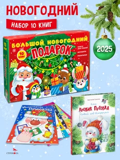 Большой Новогодний подарок книг для детей Чемоданчик №6