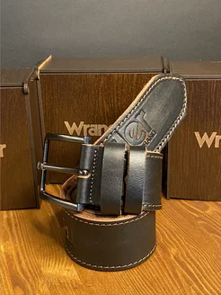 Кожаный ремень, подарок Wrangl(belt) 266105273 купить за 2 405 ₽ в интернет-магазине Wildberries